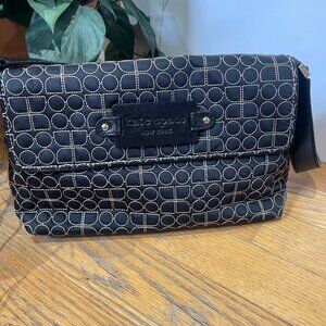 Kate Spade New York Noel black quilted shoulder bag Vintage
